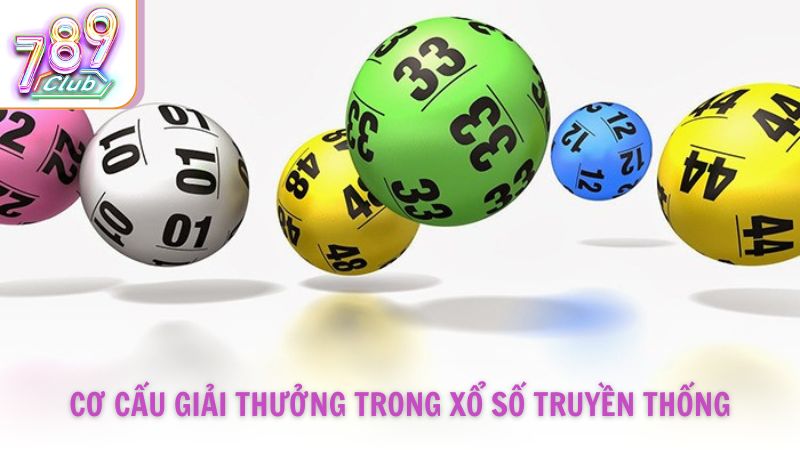 Cơ cấu giải thưởng trong xổ số truyền thống